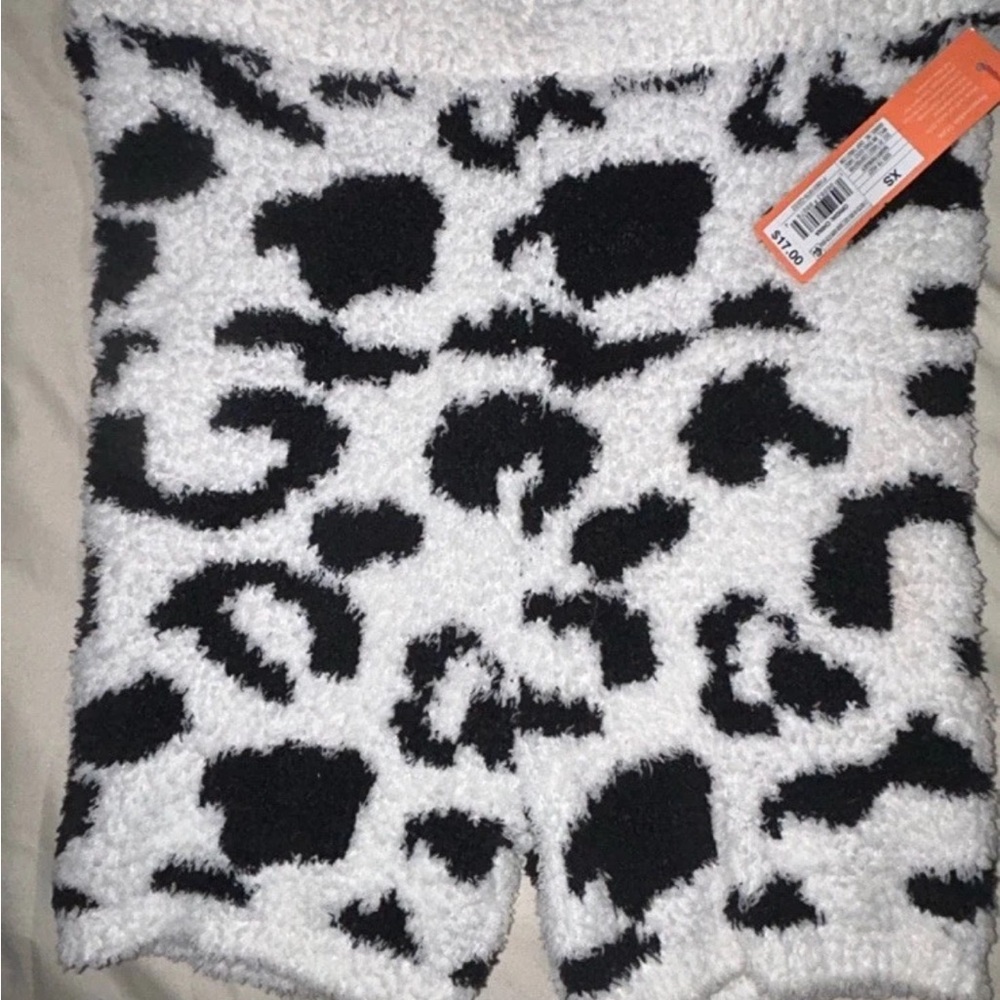 Kids Size XS Fuzzy Biker Shorts